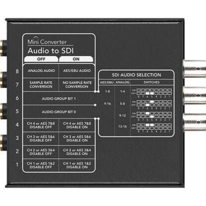 Blackmagic Design Mini Converter Audio to SDI 2